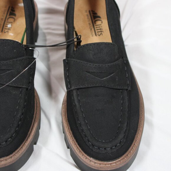 Cliffs by White Mountain Grafton Black Loafers Size 5.5 NWOB - Picture 11 of 12